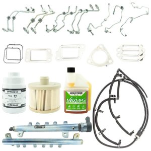 Chevrolet Silverado 2500HD Fuel Disaster Repair Kit - Industrial Injection - Bosch Disaster Kit w/ CP3 Conversion - `11-`16